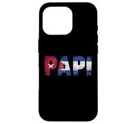 Custodia per iPhone 16 Pro Papi Cuba Bandiera Vintage Distressed Graphic Cuba Papi