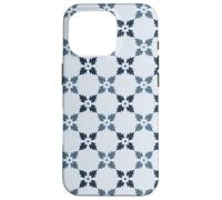 Custodia per iPhone 16 Pro Pastel Blue Leaves Petals Stars Ice Snowflakes