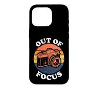 Custodia per iPhone 16 Pro Photographer Retro Camera Out Of Focus Sunset Design