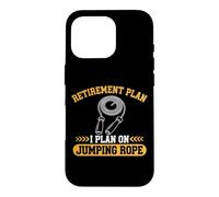 Custodia per iPhone 16 Pro Piano pensionistico Ho intenzione di Jumping Rope