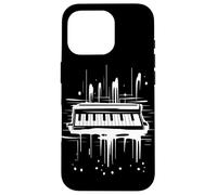 Custodia per iPhone 16 Pro Pianoforte Tastiera Musica Jazz Pianista