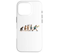 Custodia per iPhone 16 Pro Pickleball Evolution Divertente Paddle Sport Umorismo