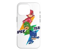Custodia per iPhone 16 Pro PJ Masks TV Super Team Flash