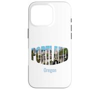 Custodia per iPhone 16 Pro Portland, Oregon, paesaggio urbano