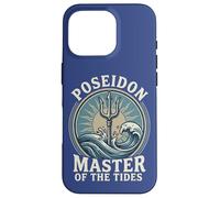 Custodia per iPhone 16 Pro Poseidon Master of the Tides Mitologia Oceano Design