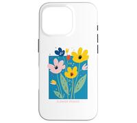 Custodia per iPhone 16 Pro Positive Floral Daisy Flower, Inspirational, Flower Power