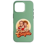 Custodia per iPhone 16 Pro Power Couple! Funny The Ropers Romp Vintage Three's Company