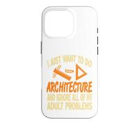 Custodia per iPhone 16 Pro Preferisco Fare Architettura Non Affrontare Problemi