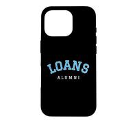 Custodia per iPhone 16 Pro Prestiti Alumni Studenti Debito College Prestiti