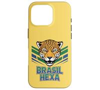 Custodia per iPhone 16 Pro Pride BRASIL Selecao Home Cheer Country Flag Spirit Game Day