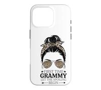 Custodia per iPhone 16 Pro Prima Volta Grammy Lasciate che il Spoiling Begin Orgoglioso Nonna