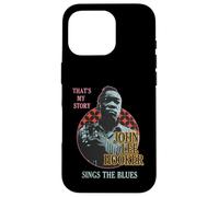 Custodia per iPhone 16 Pro Prodotto ufficiale John Lee Hooker Jazz Icon - Sings The Blues