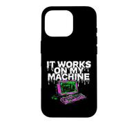 Custodia per iPhone 16 Pro Programmer Coder It Works On My Machine