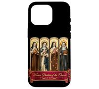 Custodia per iPhone 16 Pro Quattro donne dottoresse della Chiesa sante cattoliche Teresa