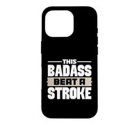 Custodia per iPhone 16 Pro Questo Badass Beat The Stroke Bold Typography Design