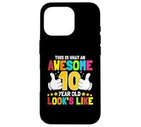 Custodia per iPhone 16 Pro Questo è ciò che un fantastico bambino di 10 anni assomiglia al decimo compleanno
