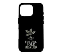 Custodia per iPhone 16 Pro Radici curative a base di erbe saggezza naturale pianta medicina vita