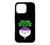 Custodia per iPhone 16 Pro Rapa vegetali divertenti alimenti alimentari semplice rapa