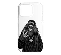 Custodia per iPhone 16 Pro Rapper della West Coast Sasquatch Urban Street Style Bigfoot