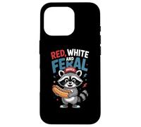 Custodia per iPhone 16 Pro Red White And Feral