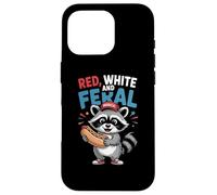 Custodia per iPhone 16 Pro Red White And Feral