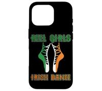 Custodia per iPhone 16 Pro Reel Girls Irish Dance Shamrock Tap Dance Irish Dance