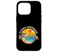 Custodia per iPhone 16 Pro Regalo turistico della città souvenir di Sydney, Australia, viaggio di andata e ritorno