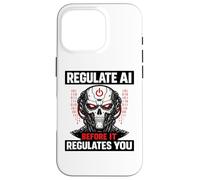 Custodia per iPhone 16 Pro Regola l'IA prima che regoli il tuo teschio robot