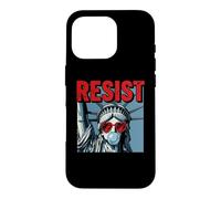 Custodia per iPhone 16 Pro Resist Statue Liberty Bubblegum Protest Equality