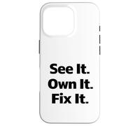 Custodia per iPhone 16 Pro Responsabilità della sicurezza sul posto di lavoro | Campagna Cultura proattiva