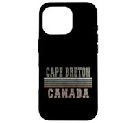 Custodia per iPhone 16 Pro Retro Cape Breton Canada