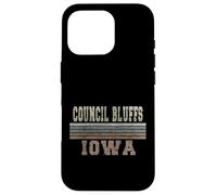 Custodia per iPhone 16 Pro Retro Council Bluffs Iowa