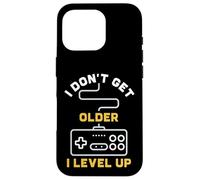Custodia per iPhone 16 Pro Retro Gaming - I Don't Get Older I Level Up Gamepad Divertente