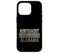 Custodia per iPhone 16 Pro Retrò Montgomery Alabama