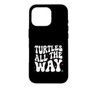 Custodia per iPhone 16 Pro Retro Sea Turtle Turtles All The Way Oceans Lover