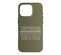 Custodia per iPhone 16 Pro Retro Tortuguero Costa Rica