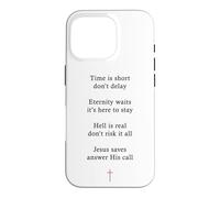 Custodia per iPhone 16 Pro Rhyming Evangelistic Gospel Message - Christian Faith Poem