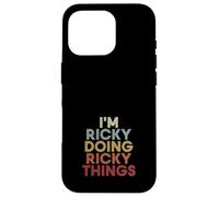 Custodia per iPhone 16 Pro Ricky Name Ricky Personalized Name First Given