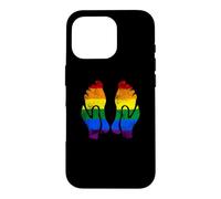 Custodia per iPhone 16 Pro Riflessologia Bandiera LGBT Riflessologo Massaggio LGBTQ