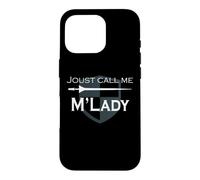 Custodia per iPhone 16 Pro Rinascimentale Faire Costume Signora Regalo Giostra