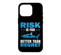 Custodia per iPhone 16 Pro Risk Is Far Better Than Regret Scuba Dive Diver Diving