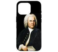 Custodia per iPhone 16 Pro Ritratto del grande compositore Johann Sebastian Bach