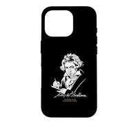 Custodia per iPhone 16 Pro Ritratto e firma di Ludwig van Beethoven