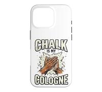 Custodia per iPhone 16 Pro Rock Climbing Climber Boulder Chalk Is My Colonia