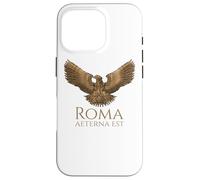 Custodia per iPhone 16 Pro Roma antica - Aquila Legionaria Steampunk - Roma Aeterna Est