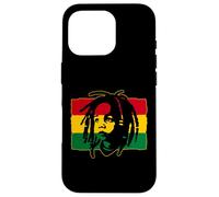 Custodia per iPhone 16 Pro Roots Reggae Baby Rasta Bandiera Rastafari Leone di Juda