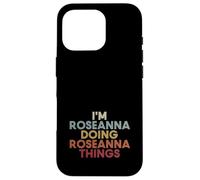 Custodia per iPhone 16 Pro Roseanna Name Roseanna Personalized Name First Given