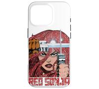 Custodia per iPhone 16 Pro Rosso Sonja Walter Simonson Comic Legends Redhead Art Warrior