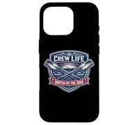 Custodia per iPhone 16 Pro Rowing Crew Life United By The Remo Team Motto Rower Citazione