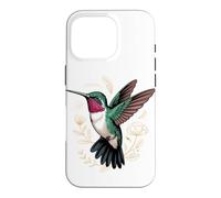 Custodia per iPhone 16 Pro Ruby-Throated Hummingbird Garden Bird Birder